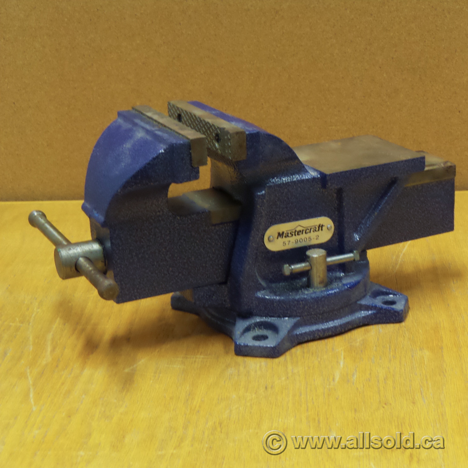 Mastercraft bench store vise